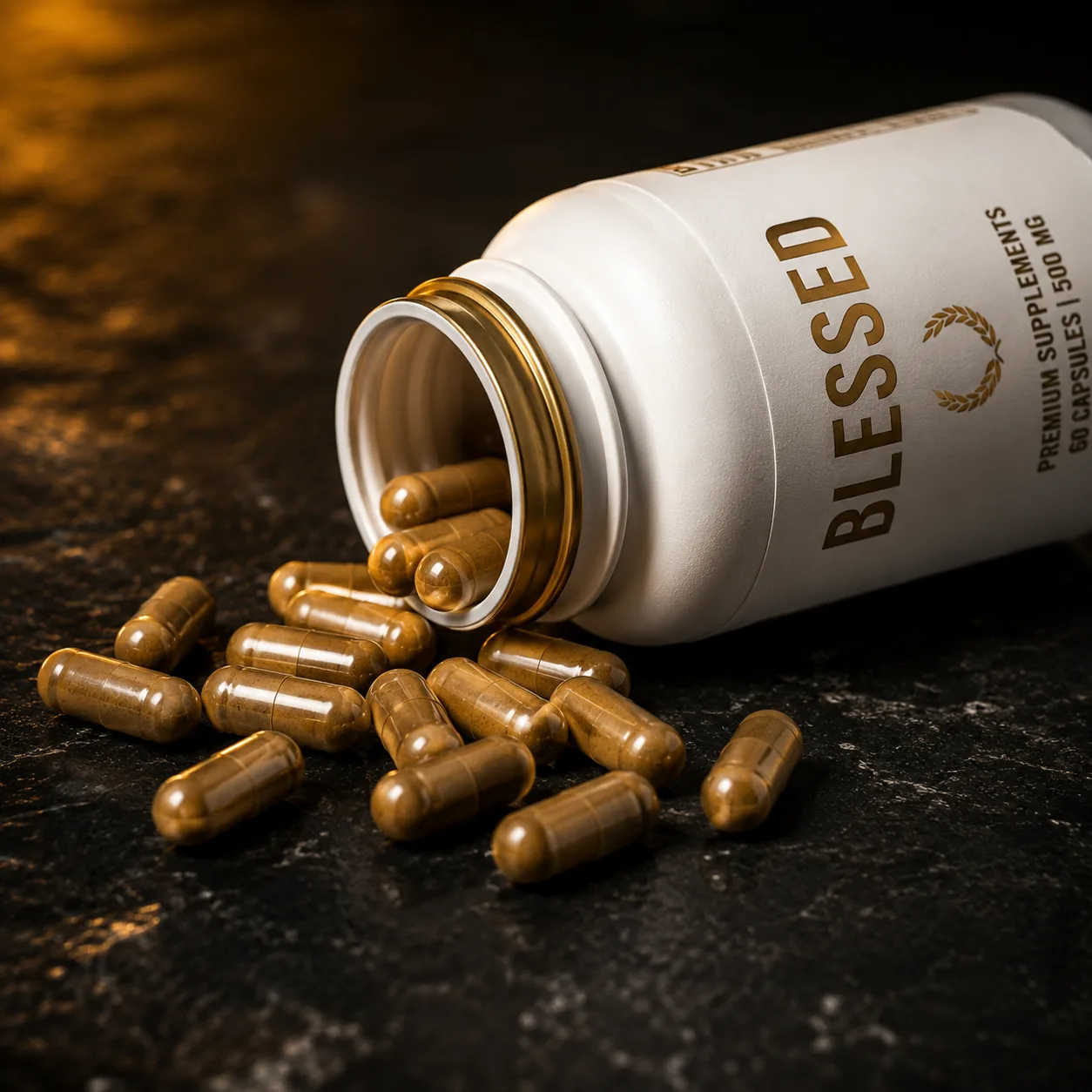 Capsulas Blessed — precisao clinica em cada dose