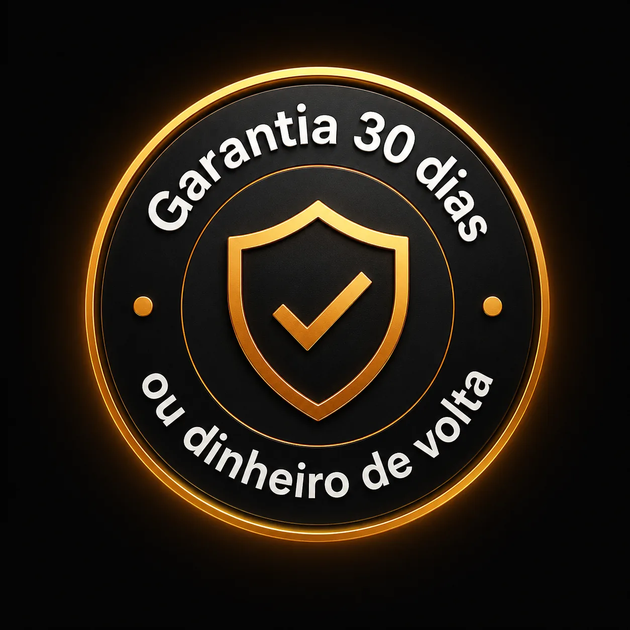Garantia 30 Dias Dinheiro de Volta